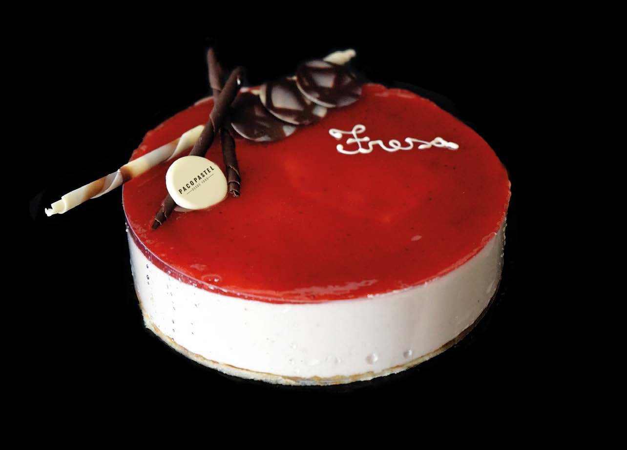 Tarta de mousse de queso